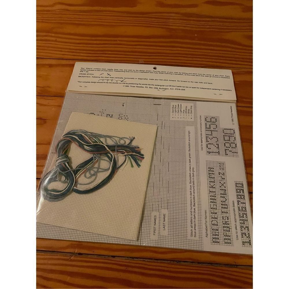 Cross Stitch Kit  - Picture 2 of 2